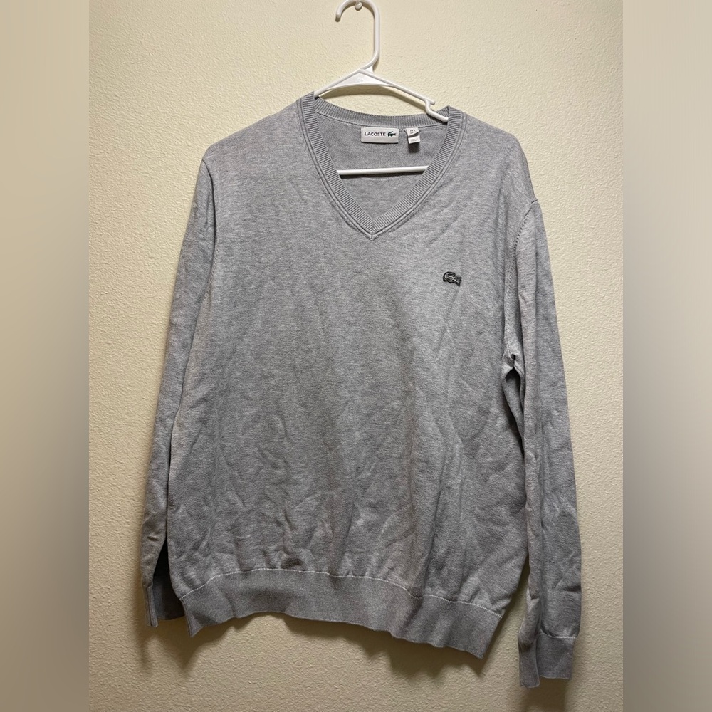 Men’s Lacoste V-Neck Sweater